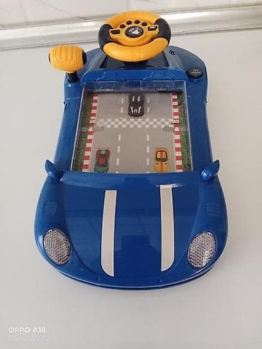 kukla satisi: Uşaq üçün “Speed Racing 911 Pro” sükanlı masaüstü yarış oyuncağı - — 1