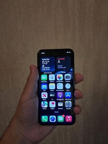iphone x max kontakt home: IPhone X, Gümüşü, Face ID — 3
