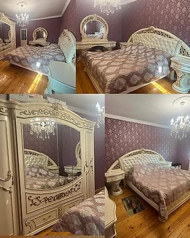 F99Belarusiya istehsalı yataq dəsti satılır 2700₼. Matrası var. çox