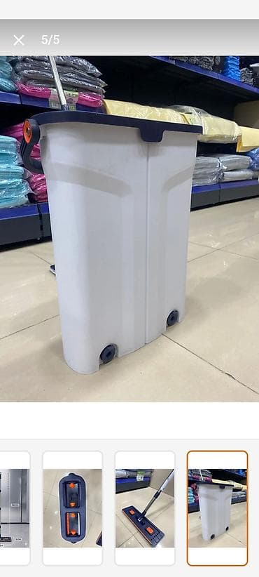 mermer tozu: Say çoxdur yeni nəsil mop və iki bölməli vedrə seti Xüsusiyyətlər: - — 5