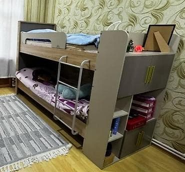 dehliz mebelleri: Oğlan və qız üçün, İşlənmiş, Çarpayı, Matrassız, Siyirməsiz, Laminat — 1