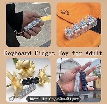 asma: “Mekaniki Klaviatura” klik səsli fidget açarlıq - Məhsul: 1 ədəd — 5