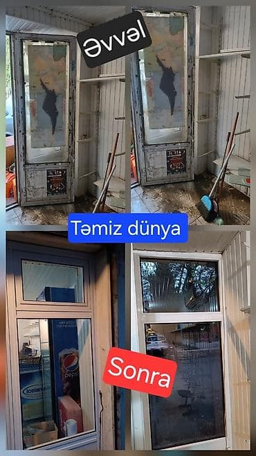 Təmir işləri: Təmizlik xidməti Evlərin təmizlənməsi Obyektlərin təmizliyi Peşəkar — 1