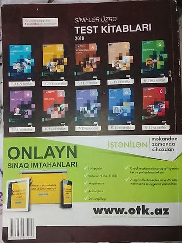 Məhsul: “ENGLISH” – 7-ci sinif üçün test tapşırıqları kitabı — 2