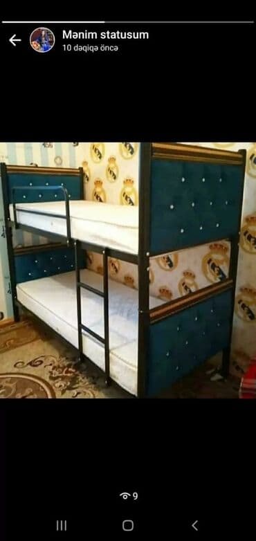 dini sekilli tortlar: Oğlan və qız üçün, Yeni, Çarpayı, Matras ilə, Siyirməsiz, Dəmir — 4