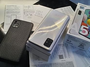 range rover zapcast: Samsung Galaxy A51 5G, 128 GB, rəng - Ağ, Zəmanət, Düyməli, Sensor — 6