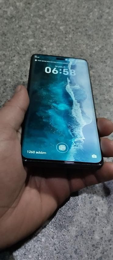 mp 3mp4: Honor X9c, 256 GB, rəng - Boz, Barmaq izi — 1