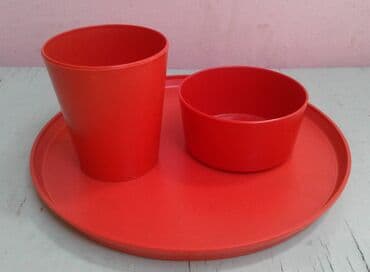 ваза стеклянная прозрачная высокая без узора: Sovet istehsalı təraş dəsti satılır. Təzə qalıb işlədilməyib — 1