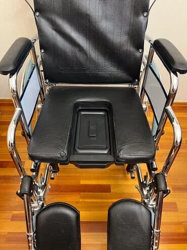 Медицинское оборудование: Vivax markalı sanitar funksiyalı əlil arabası - Tualet qablı model — 3