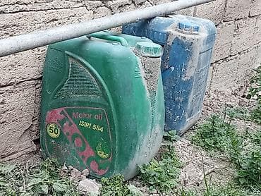 Şlanqlar: Bak, Plastik, 25 l l, İşlənmiş, Ünvandan götürmə — 1