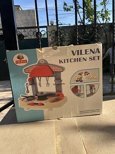 yeni il padarkalari: Polesie oyuncaq kitchen set.Metbex seti.Baha alinib. Qiymeti — 2