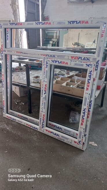 ucuz plastik qapi pencere: Plastik Pəncərə Təzə 130xhündürlük 140=130 man 140 *140 =140 man — 2