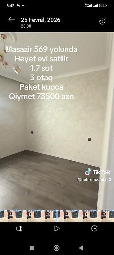 diplomat canta: Masazır 3 otaqlı, 52 kv. m, Yeni təmirli — 8