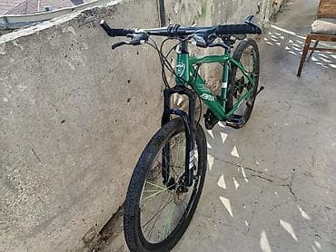mini velosiped: TƏCİLİ!!! BMX üslubunda dağ velosipedi satılır. Velosiped yaşıl-qara — 8
