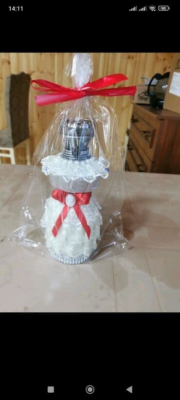 demir dekor: Bəzəkli ətir/qoxu diffuzoru – əl işi dekor - Metal başlıqlı — 2