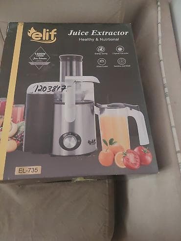 Elif Juice Extractor EL-735 şirəçıxaran - Güc: 1400W - 2 sürət + at lalafo.az Elif Juice Extractor EL-735 şirəçıxaran - Güc: 1400W - 2 sürət +