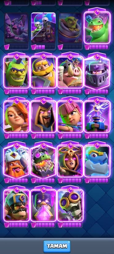 heykel satış: Clash royale hesabı satılır. 65 LVL. 16 evrim 1 ilin hesabıdı Bircə — 2