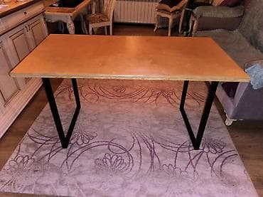 стол в кабинет руководителя: Нераскладной, Дерево, Прямоугольный стол — 4