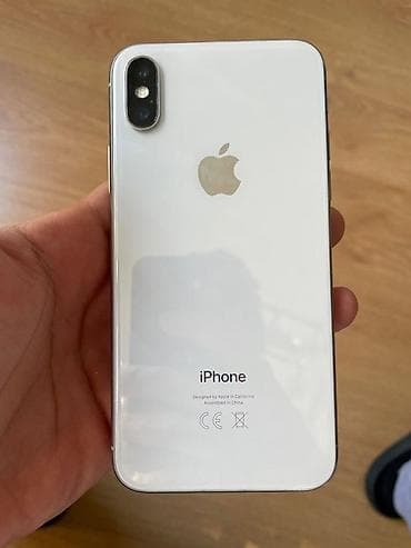 x box x: IPhone X, 256 GB, Gümüşü, Simsiz şarj — 2