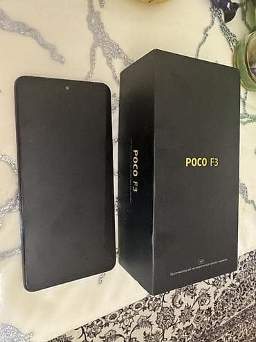 kamera kredit: Poco F3, rəng - Qara, Barmaq izi — 1