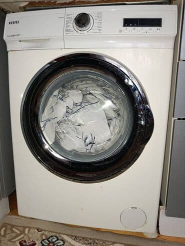 12 volt mator: Paltaryuyan maşın Vestel, 7 kq, İşlənmiş, Avtomat, Qurutmasız, Ünvandan götürmə — 1