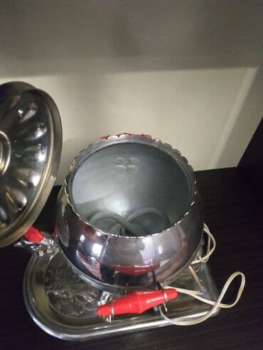 samovar qedimi: Yeni Elektrik Samovar, 5 l, Ünvandan götürmə — 3