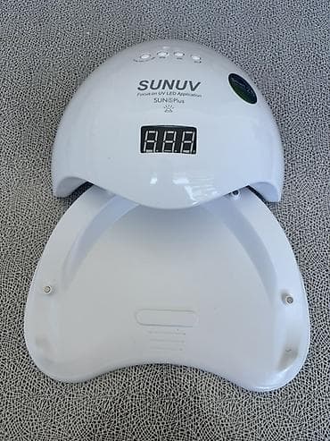Manikür üçün peşəkar LED/UV avadanlıq və dekor seti - SUNUV SUN9 Plus — 1