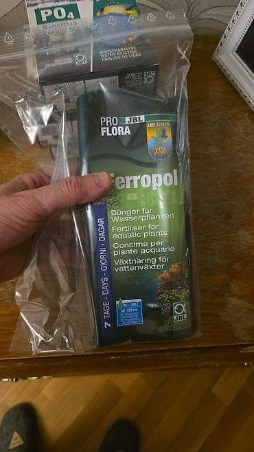 K/t heyvanları və malları: JBL PRO FLORA Ferropol akvarium gübrəsi 500ml — 4