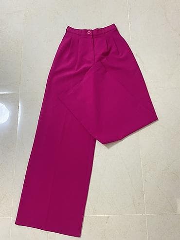 Куртки: Брюки, Mango, S, M, цвет - Розовый — 1