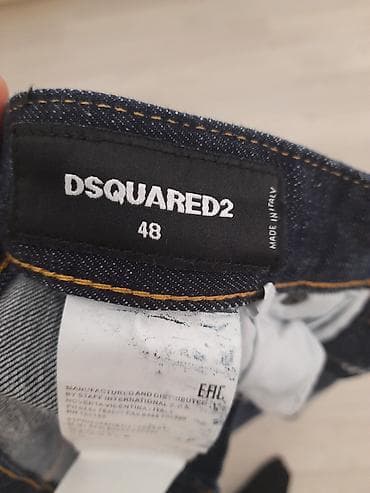 cins walvar: DSQUARED2 “Skater Jean” kişi cins şalvarı.70manata alınıb etiketi — 8