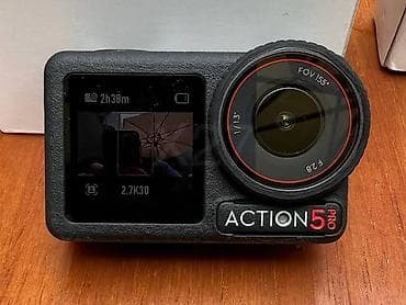 Action 5 Pro aksion kamerası - Geniş bucaq obyektiv: FOV 155°, 1/1.3" lalafo.az -da Action 5 Pro aksion kamerası - Geniş bucaq obyektiv: FOV 155°, 1/1.3"
