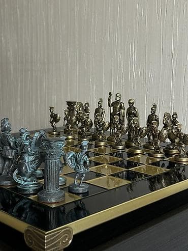 Şahmatlar: Manopoulos (Greece) əl işi şahmat dəsti - Brend: Manopoulos (since — 5