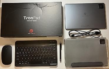 Pritom TronPad internet planşeti – tam dəst.Ram 8+4 dü.8000