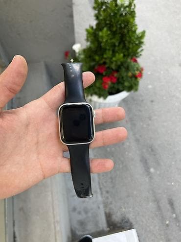 iphone whatch: Yeni, Smart saat, Apple, Аnti-lost, rəng - Boz — 1