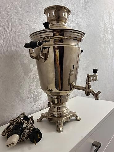 Bağ evi və bağ üçün hərşey: Yeni Elektrik Samovar, 4 l, Ünvandan götürmə — 2