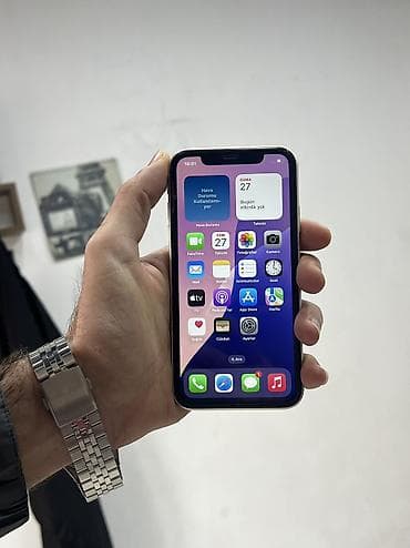 apple iphone 11: IPhone 11, 128 GB, Ağ, Face ID — 4