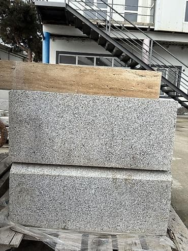 Tavan: Qranit bordyur daşları Məhsul təsviri: - Material: Təbii boz qranit - — 2