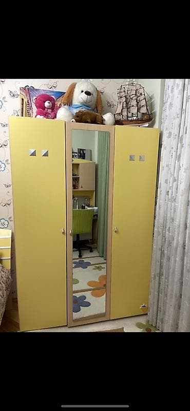 icinde oyunlarla: Oğlan və qız üçün, Yeni, 2 təknəfərlik çarpayı, Yazı masası, Dolab, Tumba — 3