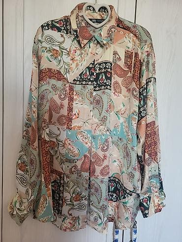 qadın geyimi: ZARA qadın köynəyi - Ölçü: XL (EUR XL / USA XL / MEX 32) - İstehsal — 2