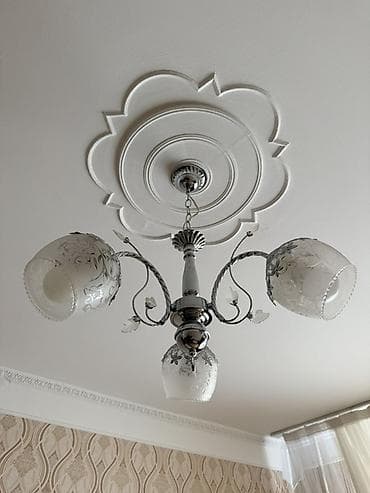 lüsdür: Çılçıraq, 3 lampa, Metal — 1