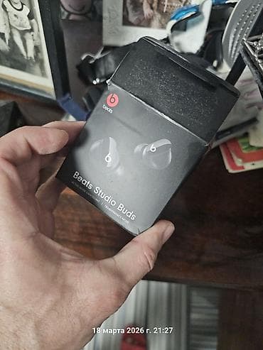 bluetooth mikrafon: Beats Studio Buds simsiz qulaqlıqlar - Rəng: qara - Kompakt maqnitli — 5