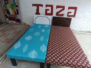 təzə taxt: Yeni, İkinəfərlik çarpayı, Matrassız — 2