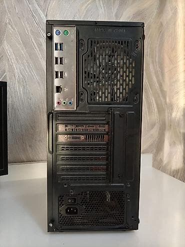 hhd: Komplekt masaüstü kompüter + monitor Komponentlər: - Videokart: ASUS — 9