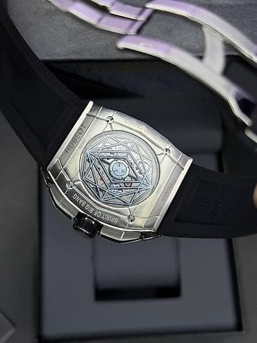 saat seti: Yeni, Qol saatı, Hublot, rəng - Gümüşü — 4