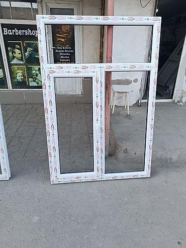 plastik qapı pəncərə: Plastik pəncərələr — 4