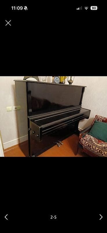gitara akustik: Piano – “Kuban” (Краснодар istehsalı), upright model razılaşma yolu — 2