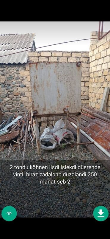 çənlər: Bak, Plastik, 1000 l l, İşlənmiş, Ünvandan götürmə — 16