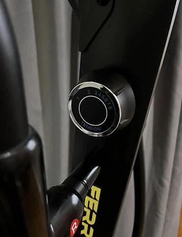 FERRO eliptik trenajor - çoxfunksiyalı LCD konsol: vaxt (TIME), sürət — 4