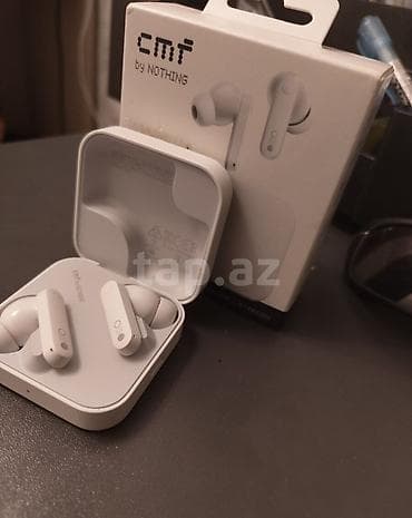 huawei freebuds pro 2: CMF by Nothing TWS simsiz qulaqlıq - Rəng: ağ - Dizayn: kompakt — 1