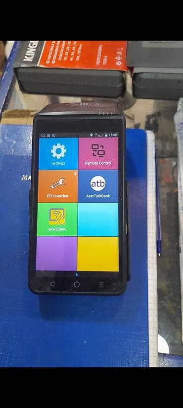 AzerTürkBank inteqrasiyalı POS-terminal/ekassa cihazı - Android
